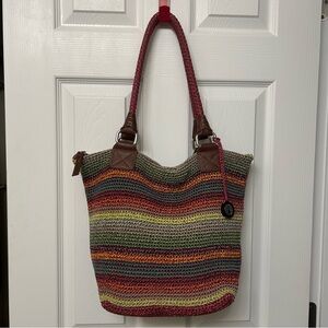 The Sak Cambria Crochet Knit Hobo Bag